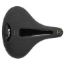 Brn Soft Relax Cykelsadel, Black, 215mm