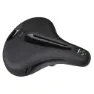 Brn Soft Relax Cykelsadel, Black, 215mm