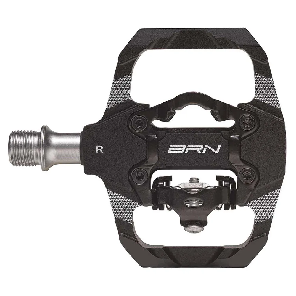 Brn Spark Cnc Cykelpedaler, Black, One Size