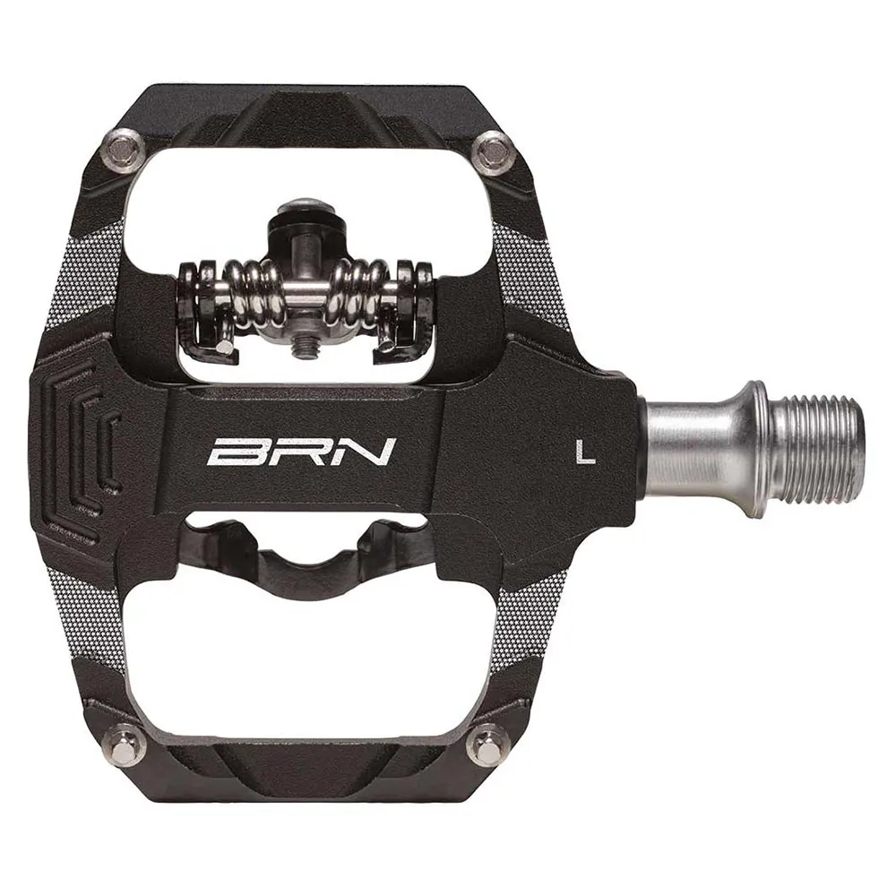 Brn Spark Cnc Cykelpedaler, Black, One Size