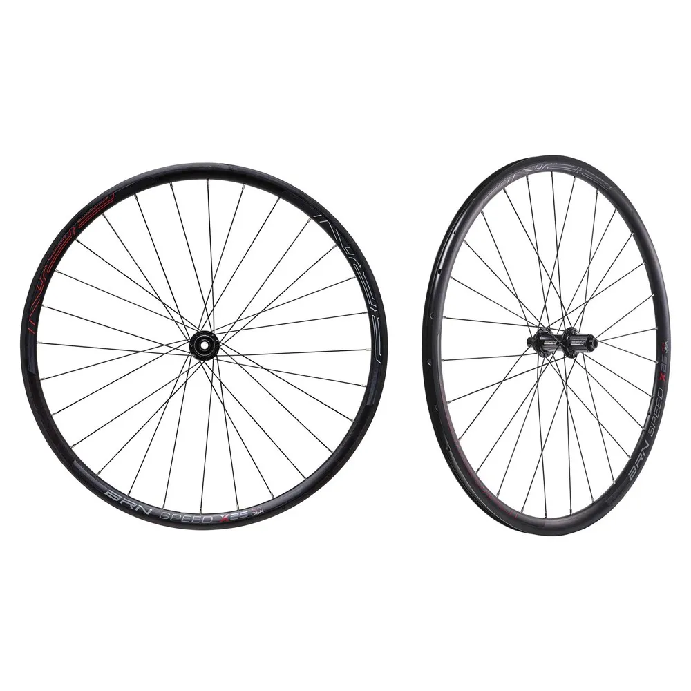 Brn Speed 11s Cl Disc Tubeless Landsvägshjulset, Black, 12 x 100/12 x 142mm, Shimano/Sram HG Brn Speed 11s Cl Disc Tubeless Landsvägshjulset, Black, 12 x 100/12 x 142mm, Shimano/Sram HG