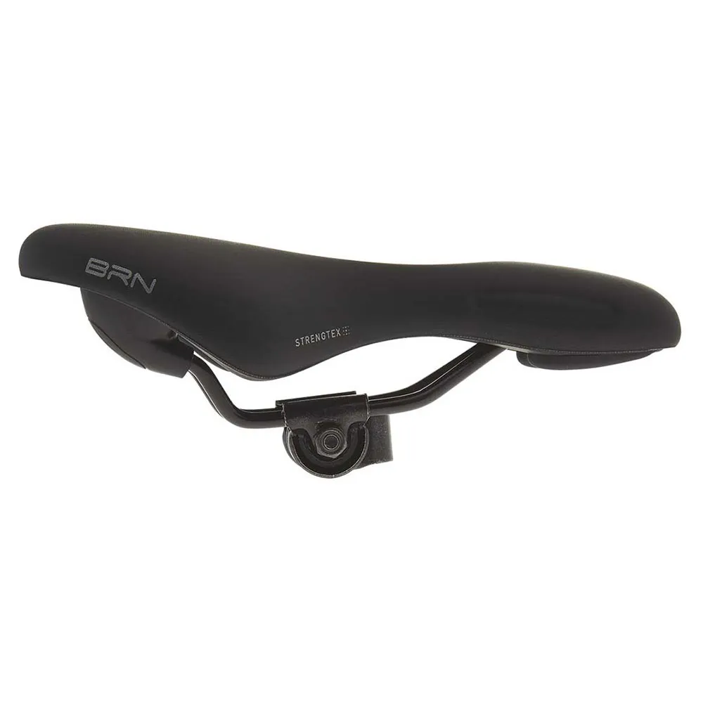 Brn Spinbike Strengtex Cykelsadel, Black, 155mm