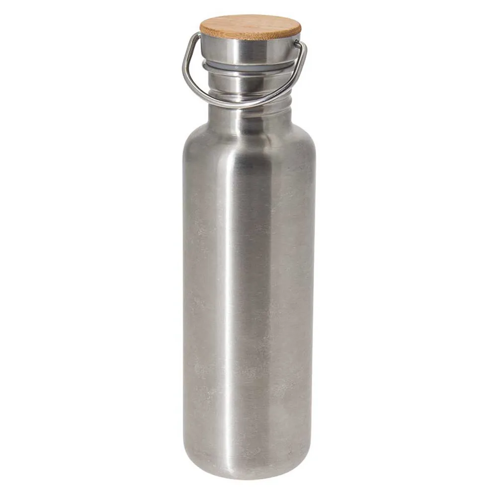Brn Steel 750ml Vattenflaska, Silver, One Size Brn Steel 750ml Vattenflaska, Silver, One Size