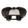 Brn Super Comfort Cykelsadel, Black / grey, 205mm