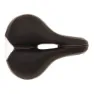 Brn Super Comfort Cykelsadel, Black / grey, 205mm
