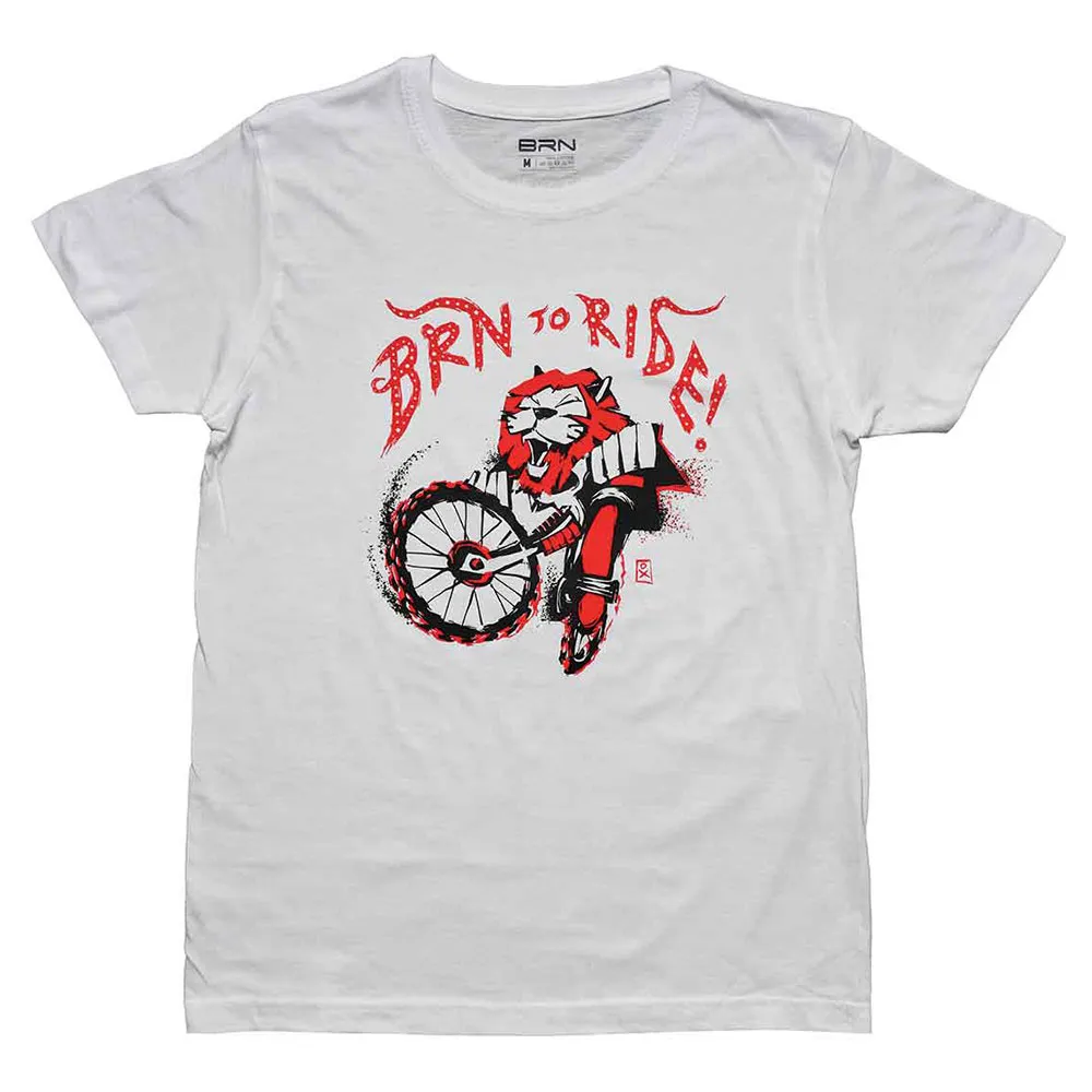 Brn To Ride Lion T-shirt Med Korta ärmar Brn To Ride Lion T-shirt Med Korta ärmar