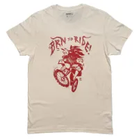 Brn To Ride Rooster T-shirt Med Korta ärmar Brn To Ride Rooster T-shirt Med Korta ärmar