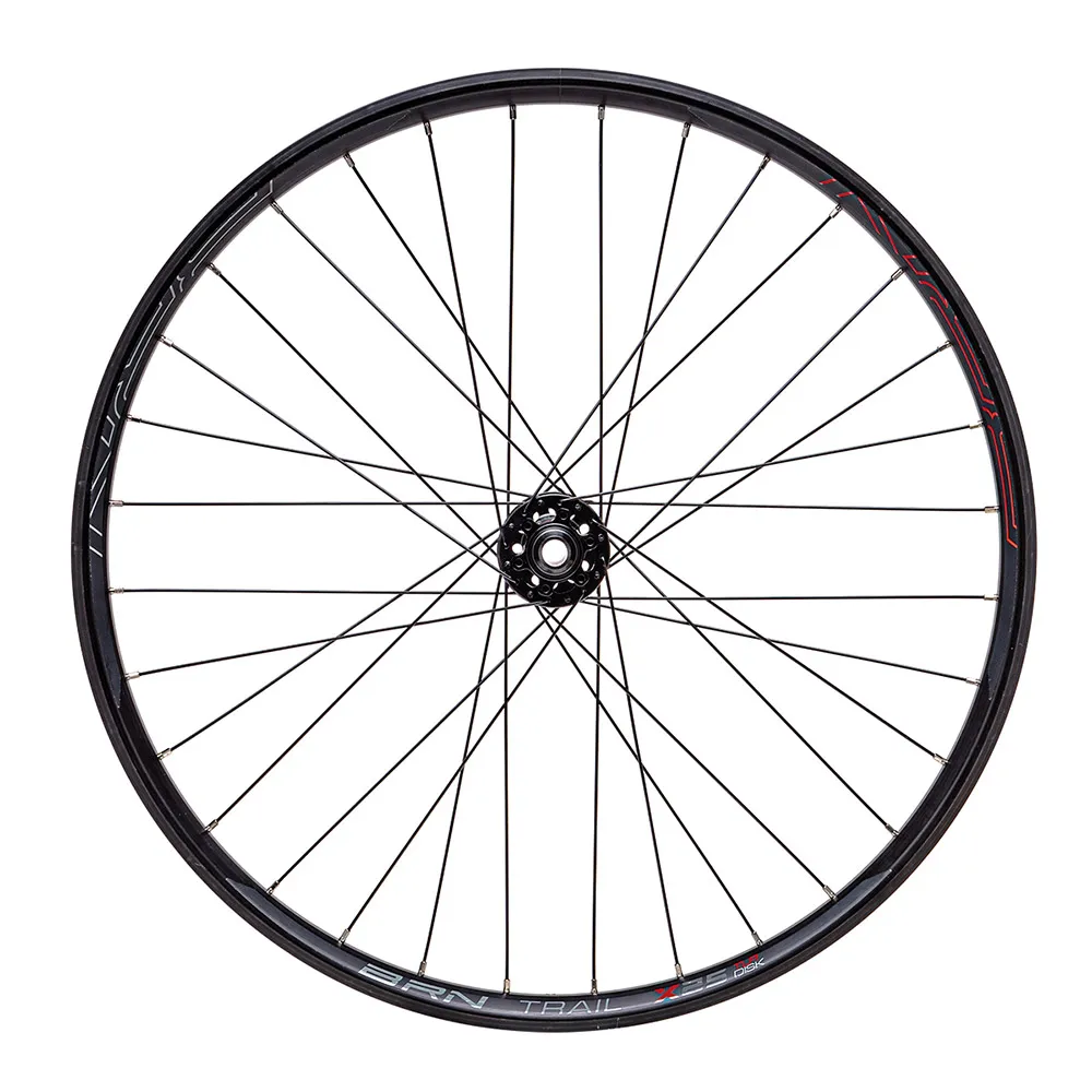 Brn Trail Boost 27.5´´ Tubeless Mtb Framhjul, Black, 12 x 100mm