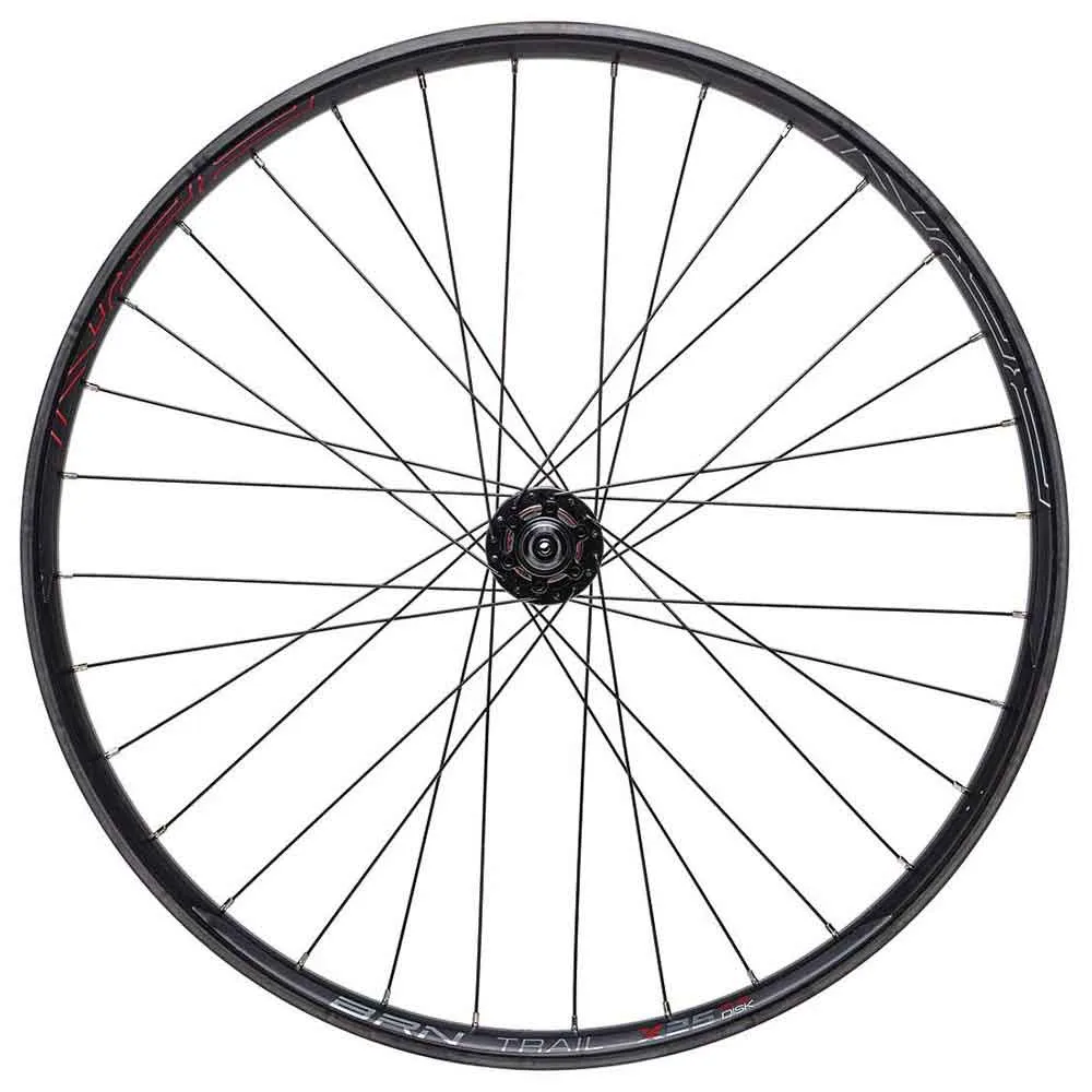 Brn Trail X25 27.5´´ 12s Tubeless Mtb-hjulset, Black, 12 x 100/12 x 135/142mm, Shimano/Sram HG