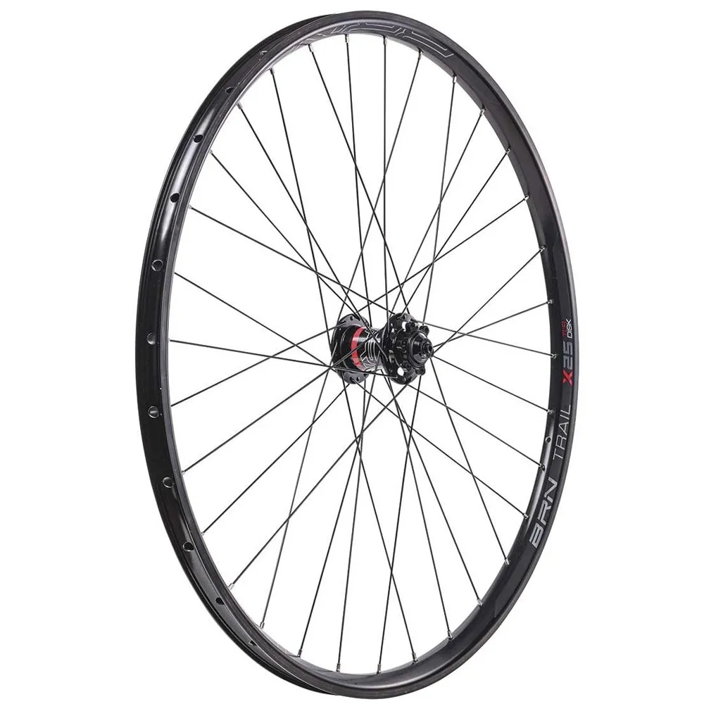 Brn Trail X25 29´´ 11s Tubeless Mtb-hjulset, Black, 12 x 100/12 x 135/142mm, Shimano/Sram HG