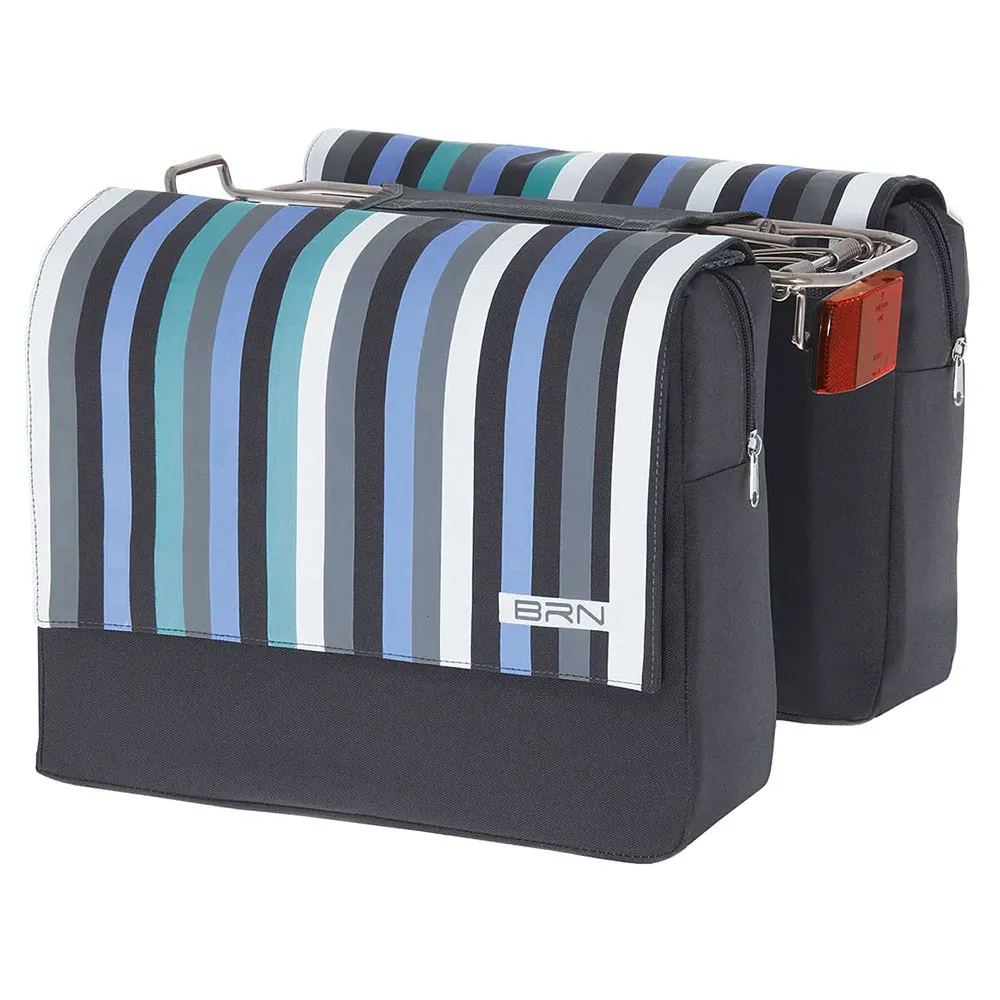 Brn Trendy Stripes Sidoväskor 22l, Blue, One Size