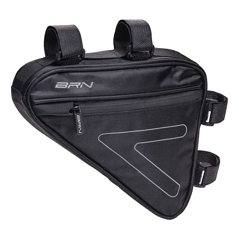 Brn Triangle 2 Zip Wp Ramväska 1.7l, Black, One Size
