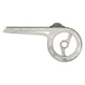 Brn Triple Frontskydd, Silver, One Size