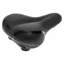 Brn Ulta Comfort Cykelsadel, Black, 200mm