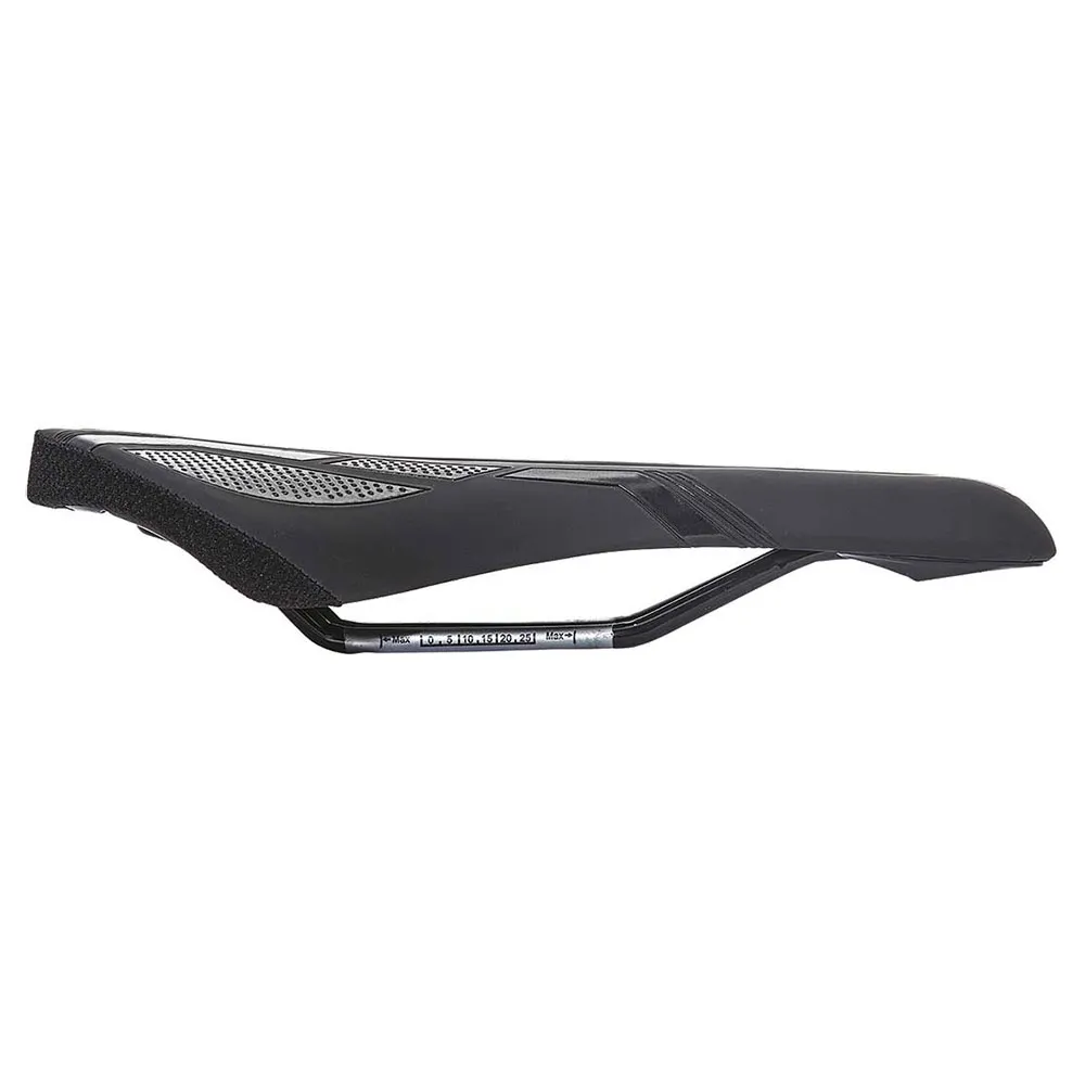 Brn X-cross Cykelsadel, Black, 135mm