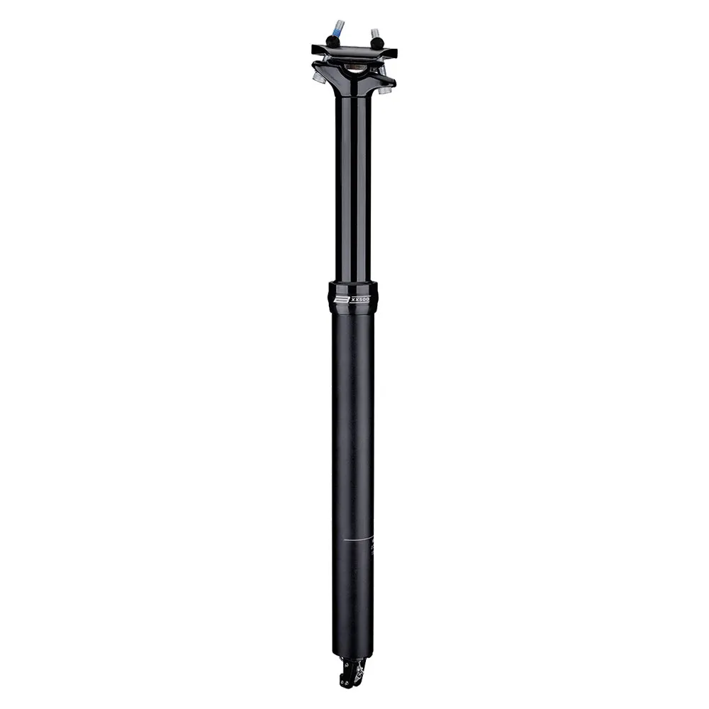 Brn Xx500 100 Mm Dropperstolpe, Black, 290-390mm, 27.2mm