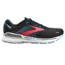 Black / lake blue / coral