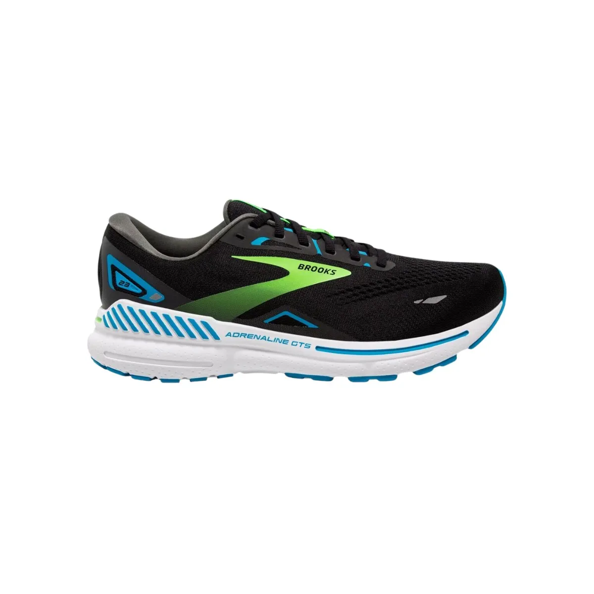 Brooks Adrenaline GTS 23 Wide, Black blue green