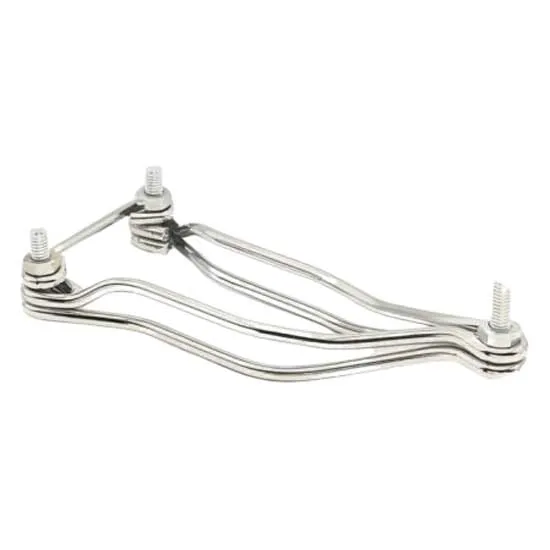 Brooks B135 Sadelmonteringsram, Chrome, One Size