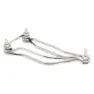 Brooks B135 Sadelmonteringsram, Chrome, One Size