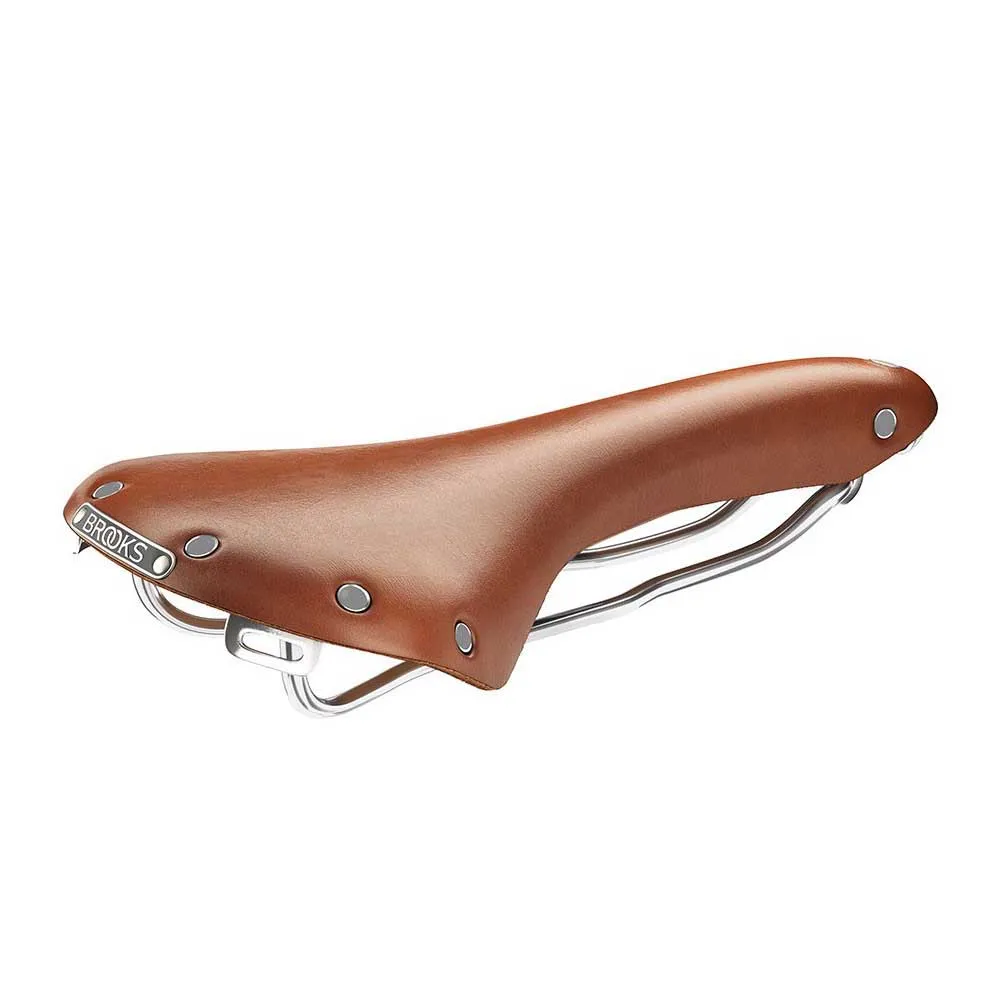 Brooks B15 Swallow Cykelsadel, Honey, 285 x 153mm