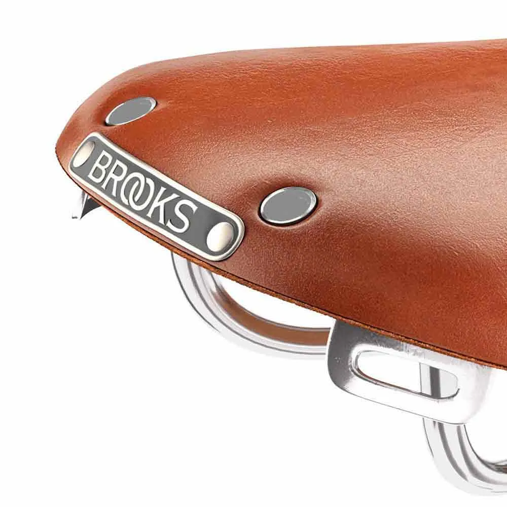 Brooks B15 Swallow Cykelsadel, Honey, 285 x 153mm
