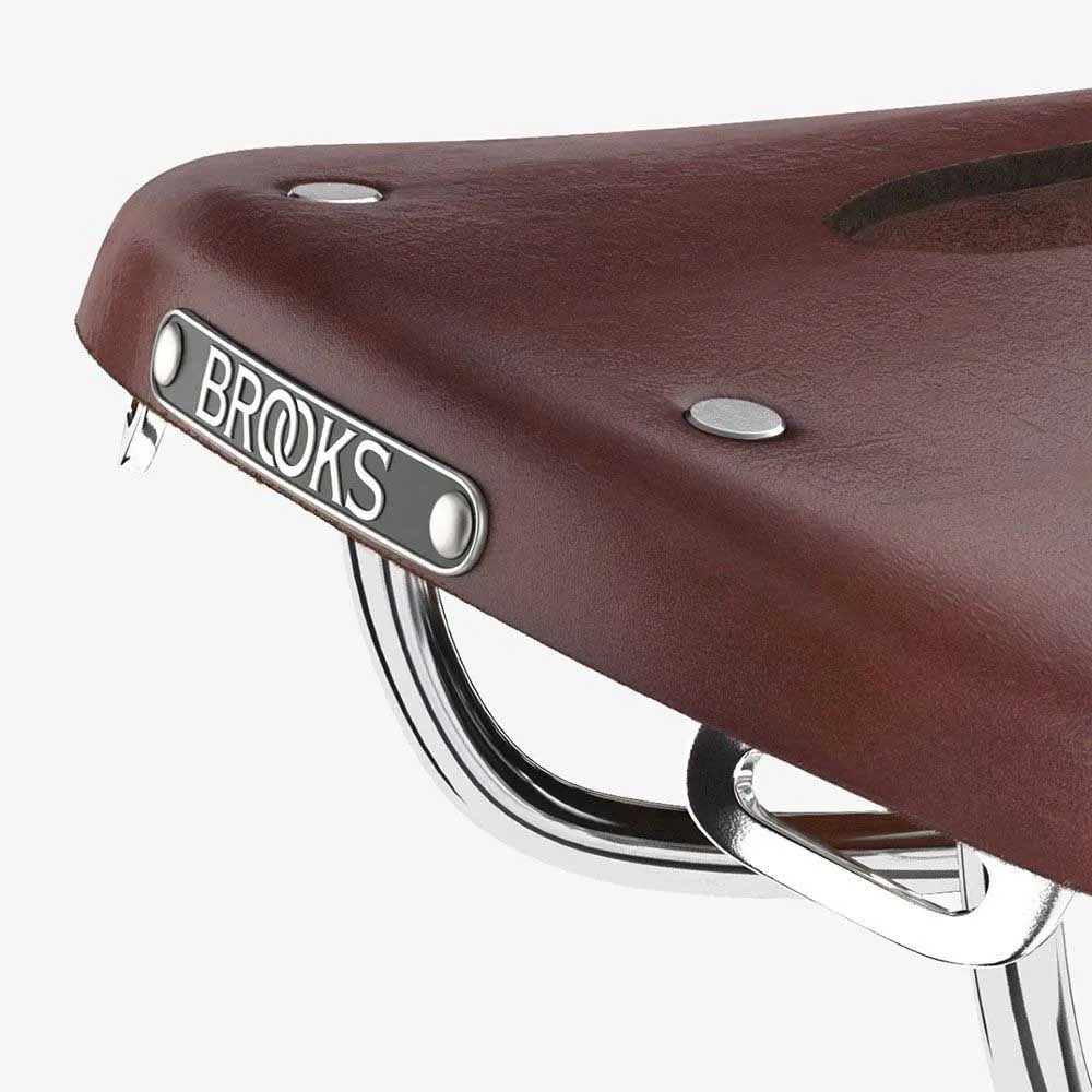 Brooks B17 Carved Short Cykelsadel Refurbished, Antique brown, One Size Brooks B17 Carved Short Cykelsadel Refurbished, Antique brown, One Size