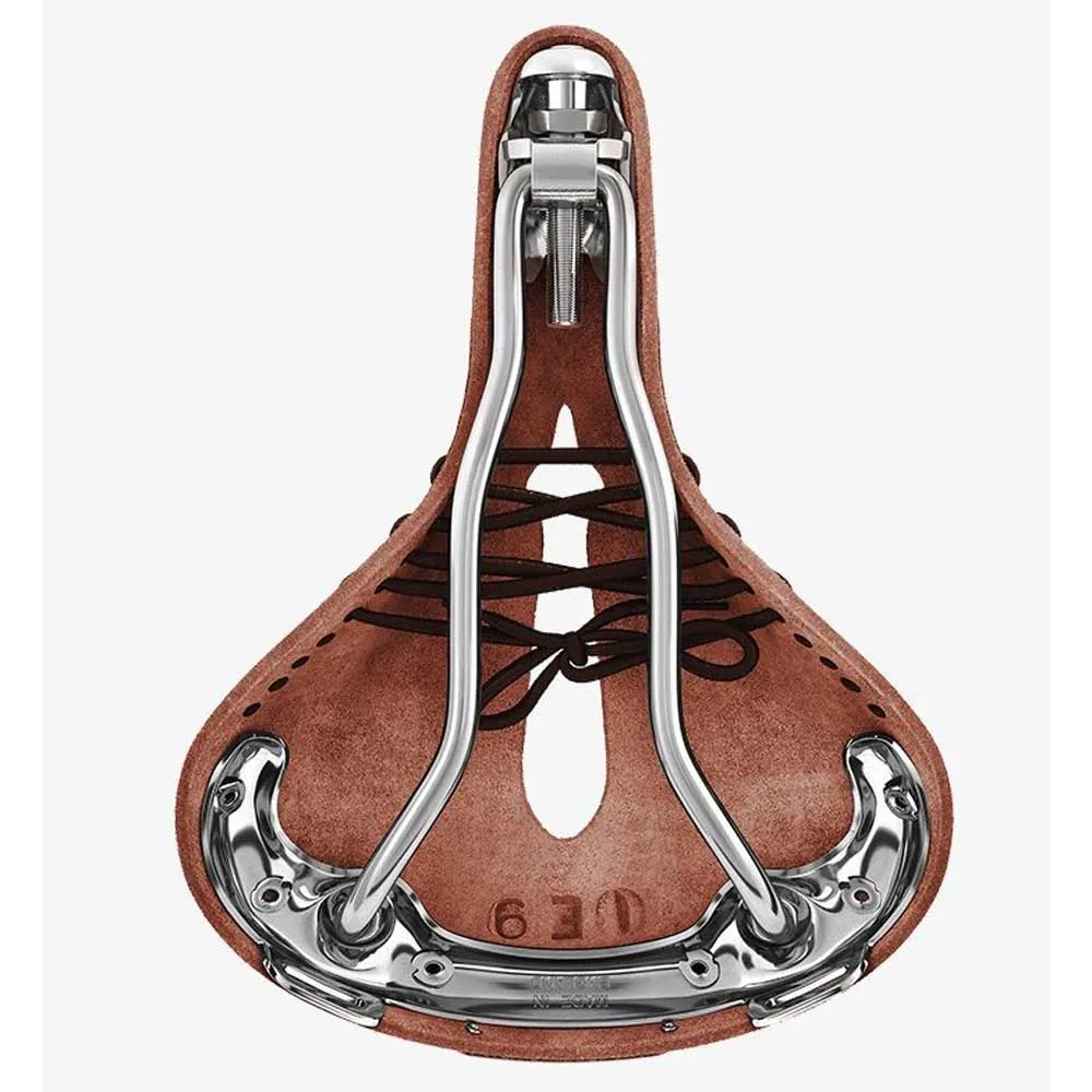 Brooks B17 Carved Short Cykelsadel Refurbished, Antique brown, One Size Brooks B17 Carved Short Cykelsadel Refurbished, Antique brown, One Size