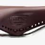 Brooks B17 Carved Short Cykelsadel Refurbished, Antique brown, One Size