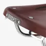 Brooks B17 Carved Short Cykelsadel Refurbished, Antique brown, One Size