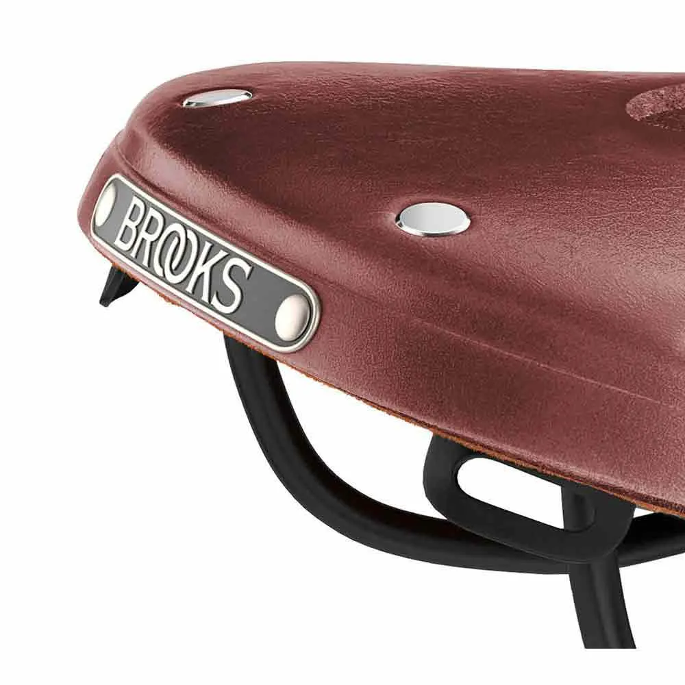 Brooks B17 Narrow Carved Cykelsadel, Brown, 279 x 151mm
