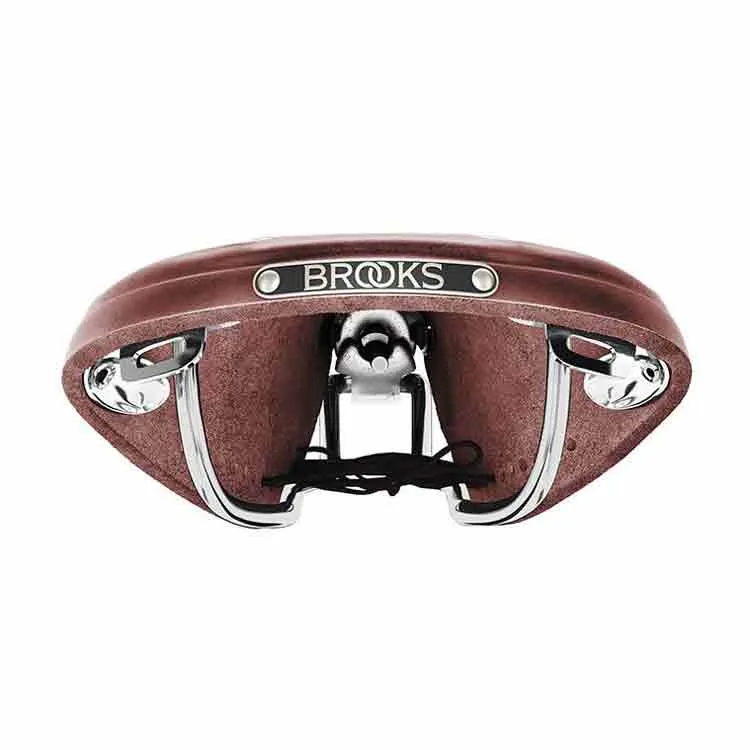 Brooks B17 Narrow Carved Cykelsadel, Brown, 279 x 151mm