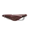 Brooks B17 Narrow Carved Cykelsadel, Brown, 279 x 151mm