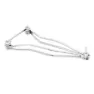 Brooks B33 Sadelmonteringsram, Chrome, One Size