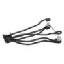 Brooks B66 Short Sadelmonteringsram, Black / chrome, One Size