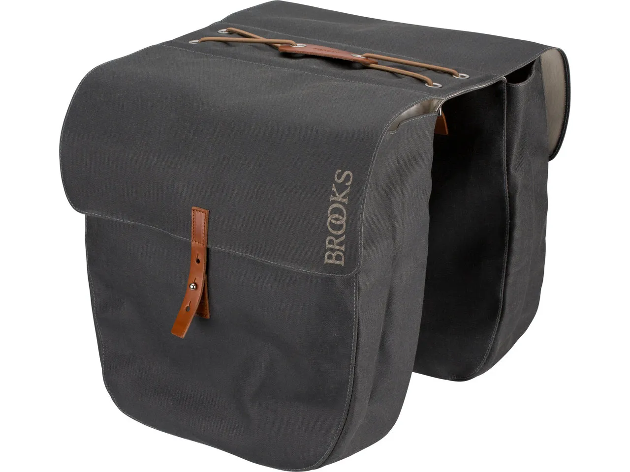 Brooks Brick Lane Roll-Up Panniers Fahrradtasche, Grey, One Size