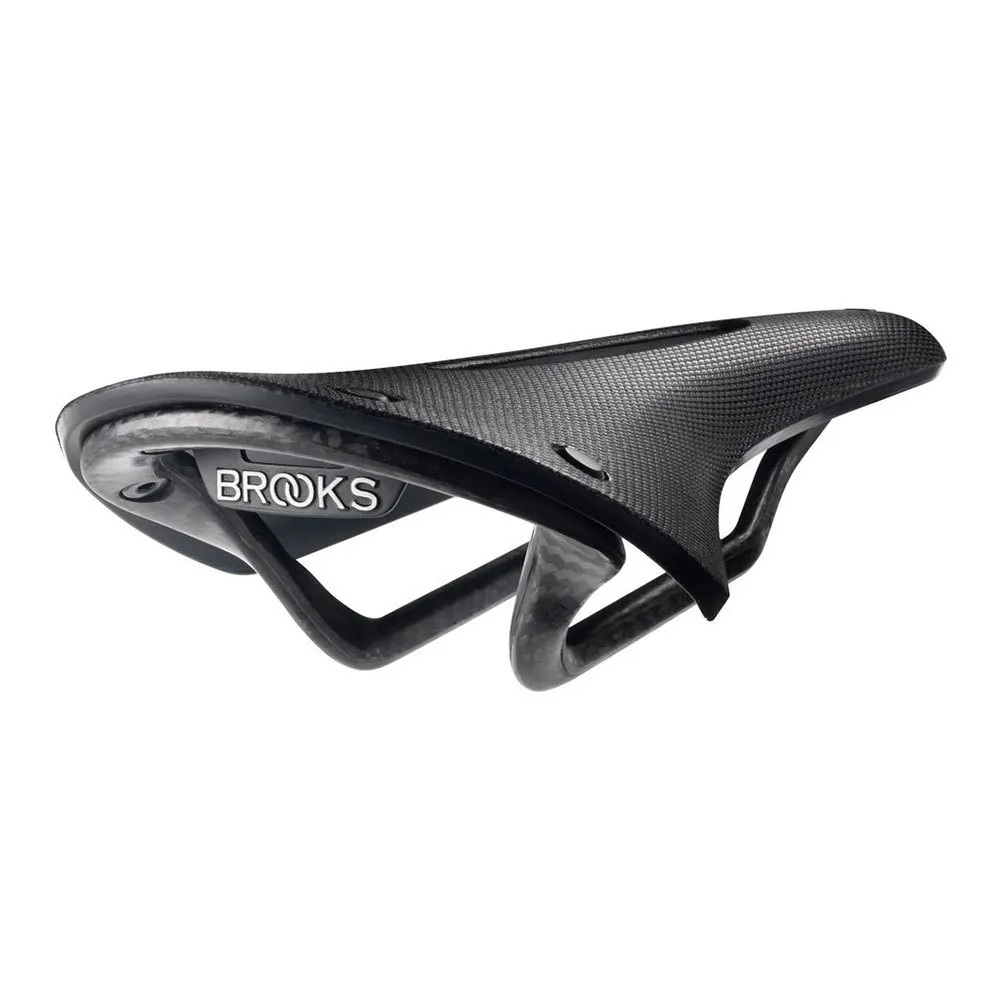 Brooks C13 Carved Cambium All Weather Cykelsadel Refurbished, Black, 158mm Brooks C13 Carved Cambium All Weather Cykelsadel Refurbished, Black, 158mm