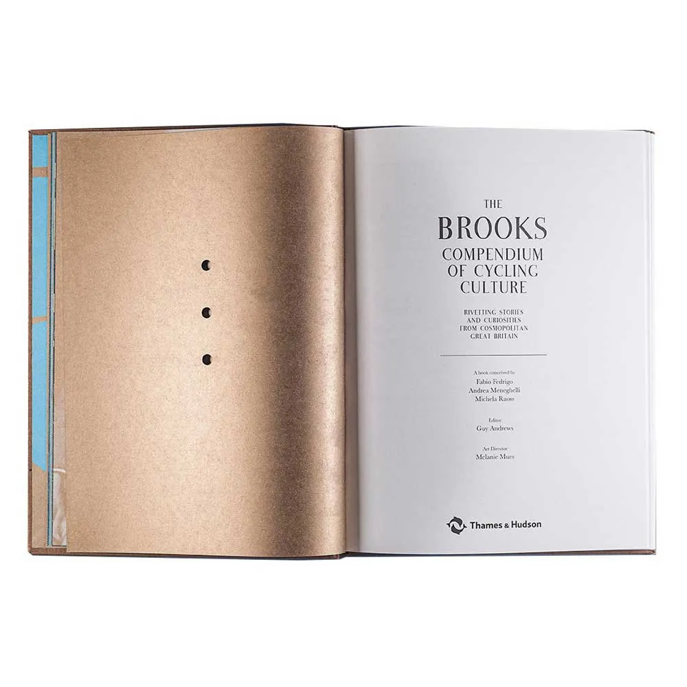 Brooks Compendium Of Cycling Culture Anteckningsbok, Brown / blue, One Size
