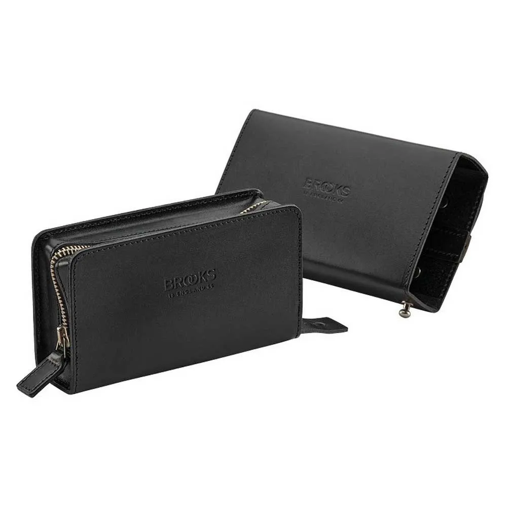 Brooks D-shaped Sadeltaske 0.75l, Black, One Size