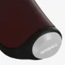 Brooks Ergonomic Leather Styrehandtag, Brown, 130 / 100mm