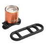 Brooks Femto Framlampa, Copper, 15 Lumens