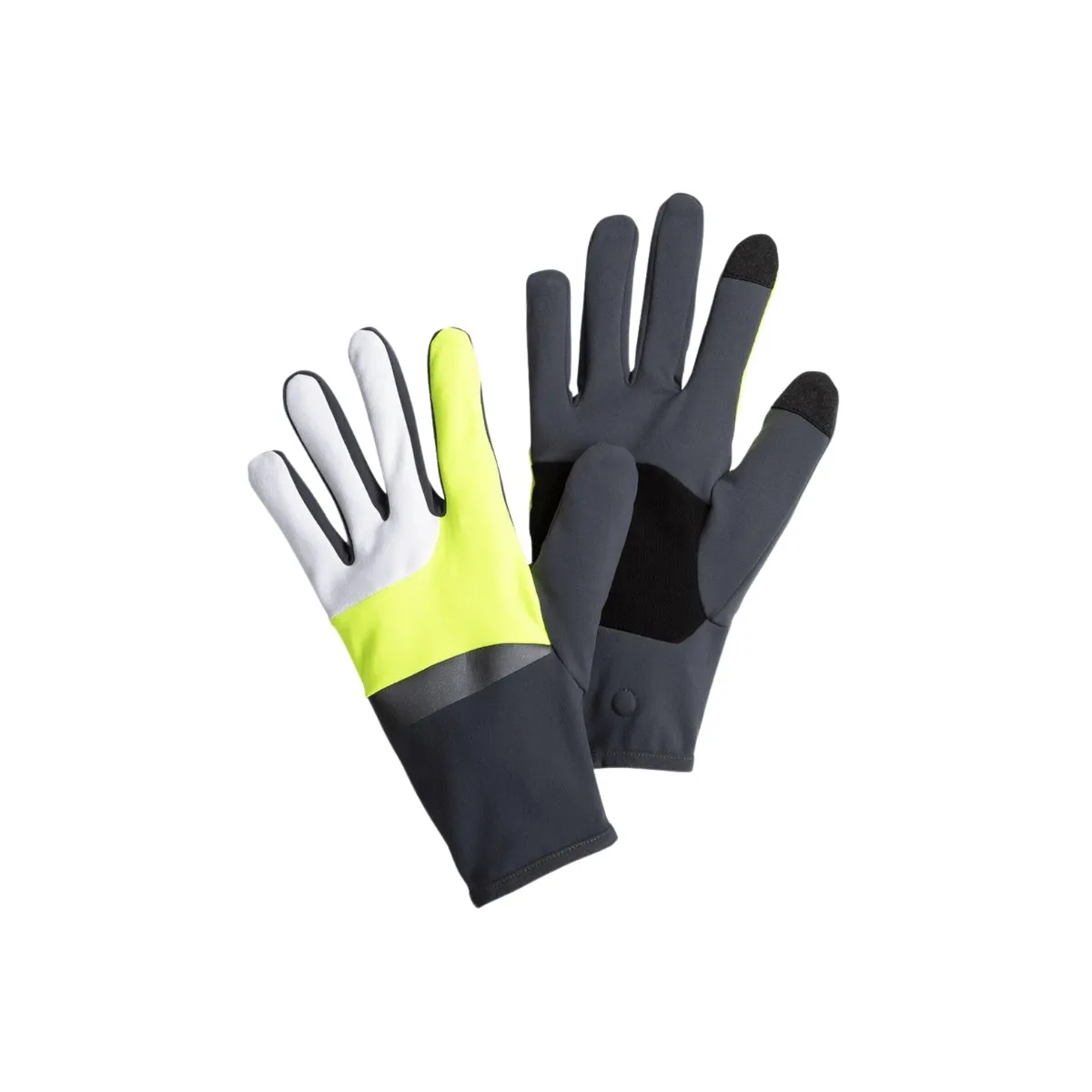 Brooks Fusion Midweight Glove, Black Yellow White Brooks Fusion Midweight Glove, Black Yellow White