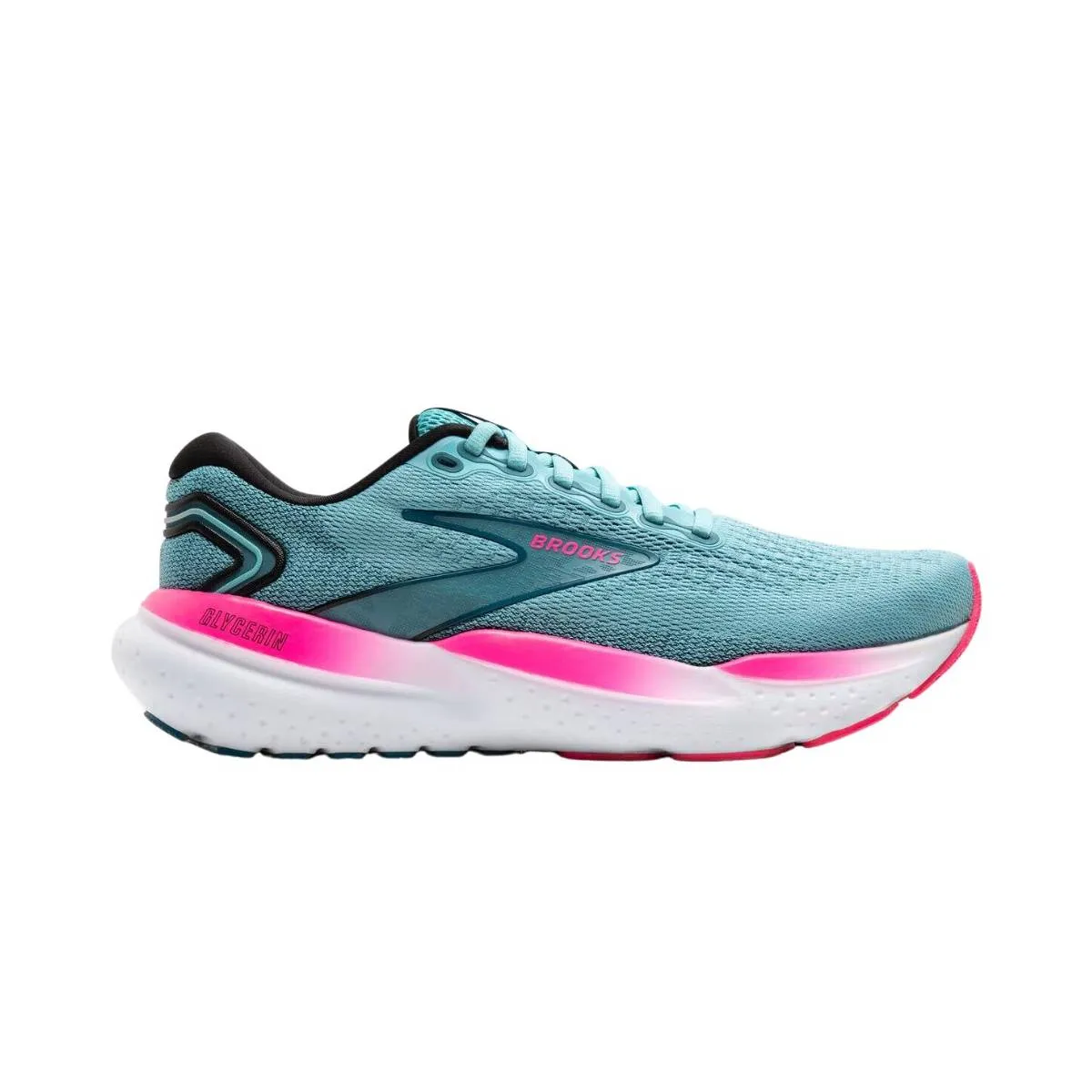 Brooks Glycerin 21 Women's Sneakers, Blue Pink