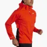 Brooks High Point Waterproof Jacka Man, Cherry tomato / phantom grey