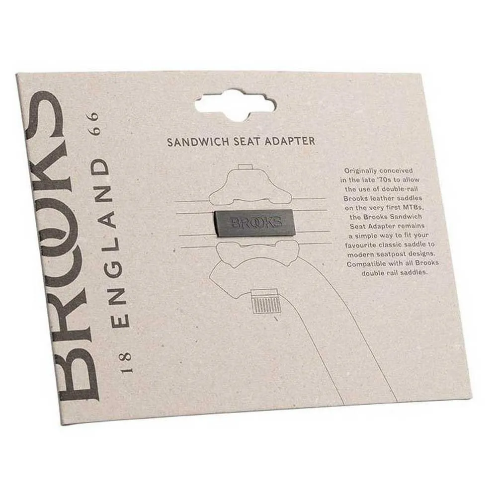 Brooks Sandwich Sadel Adapter, Black, One Size