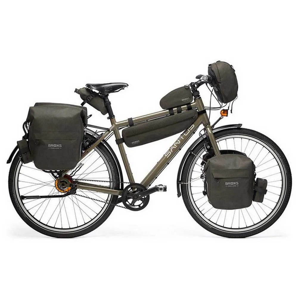 Brooks Scape Roll Sadeltaske 1l, Mud green, One Size Brooks Scape Roll Sadeltaske 1l, Mud green, One Size
