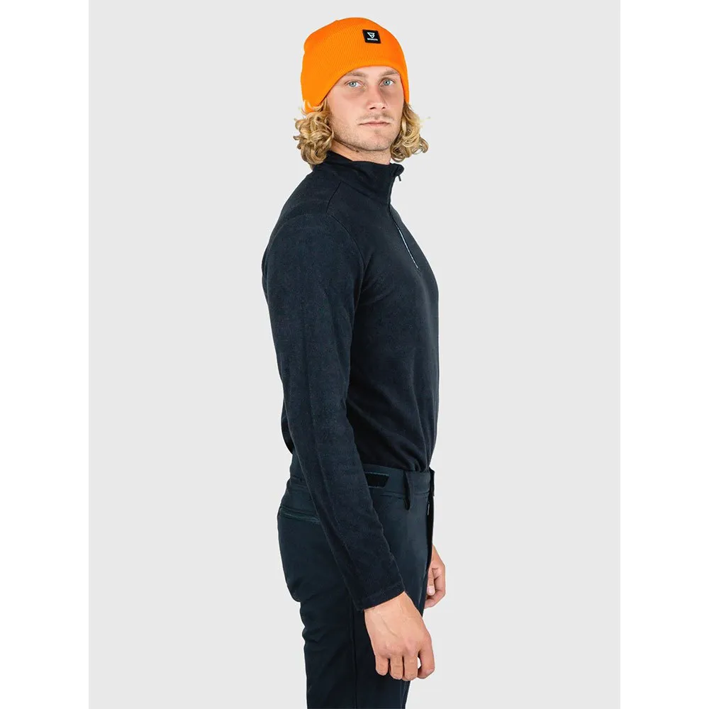 Brunotti Tenno-n Fleece Med Halv Dragkedja, Black