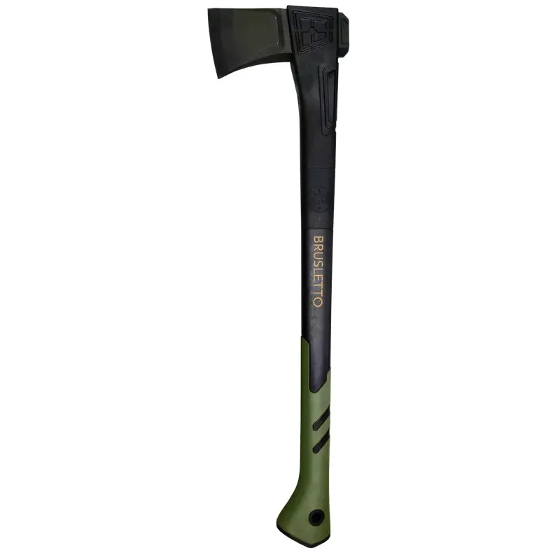 Brusletto Kikut Splitting Axe, Black/Green, 71cm Brusletto Kikut Splitting Axe, Black/Green, 71cm