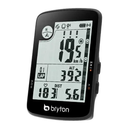 Bryton Rider 17e Cykeldator, Black, One Size