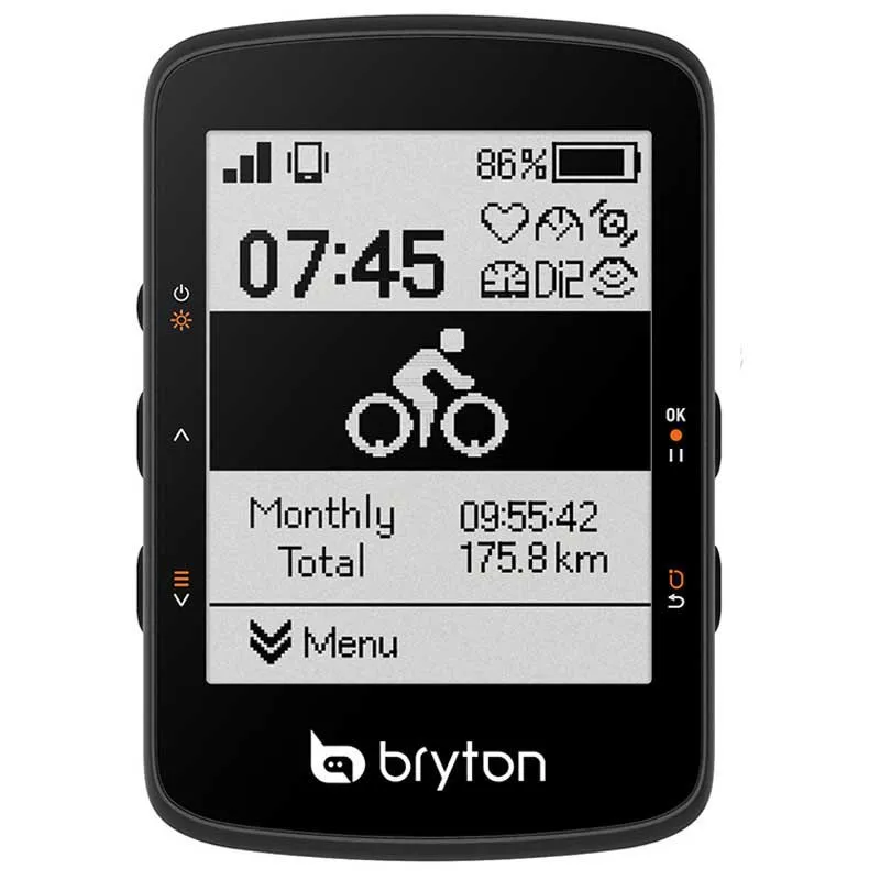Bryton Rider 460e Cykeldator, Black, One Size